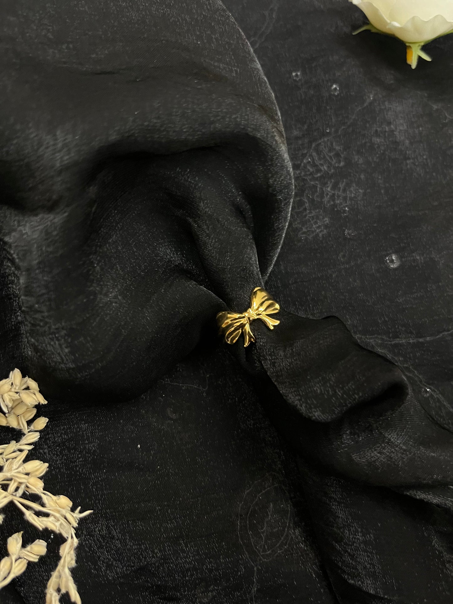 Golden Bow Ring
