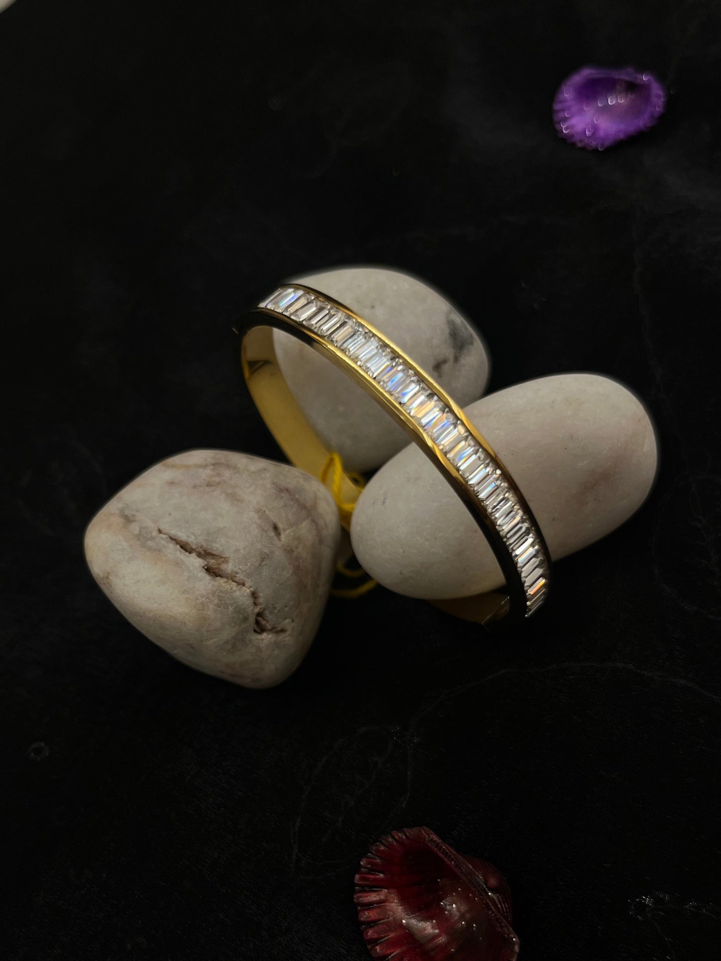 The Baguette Stone Bangle