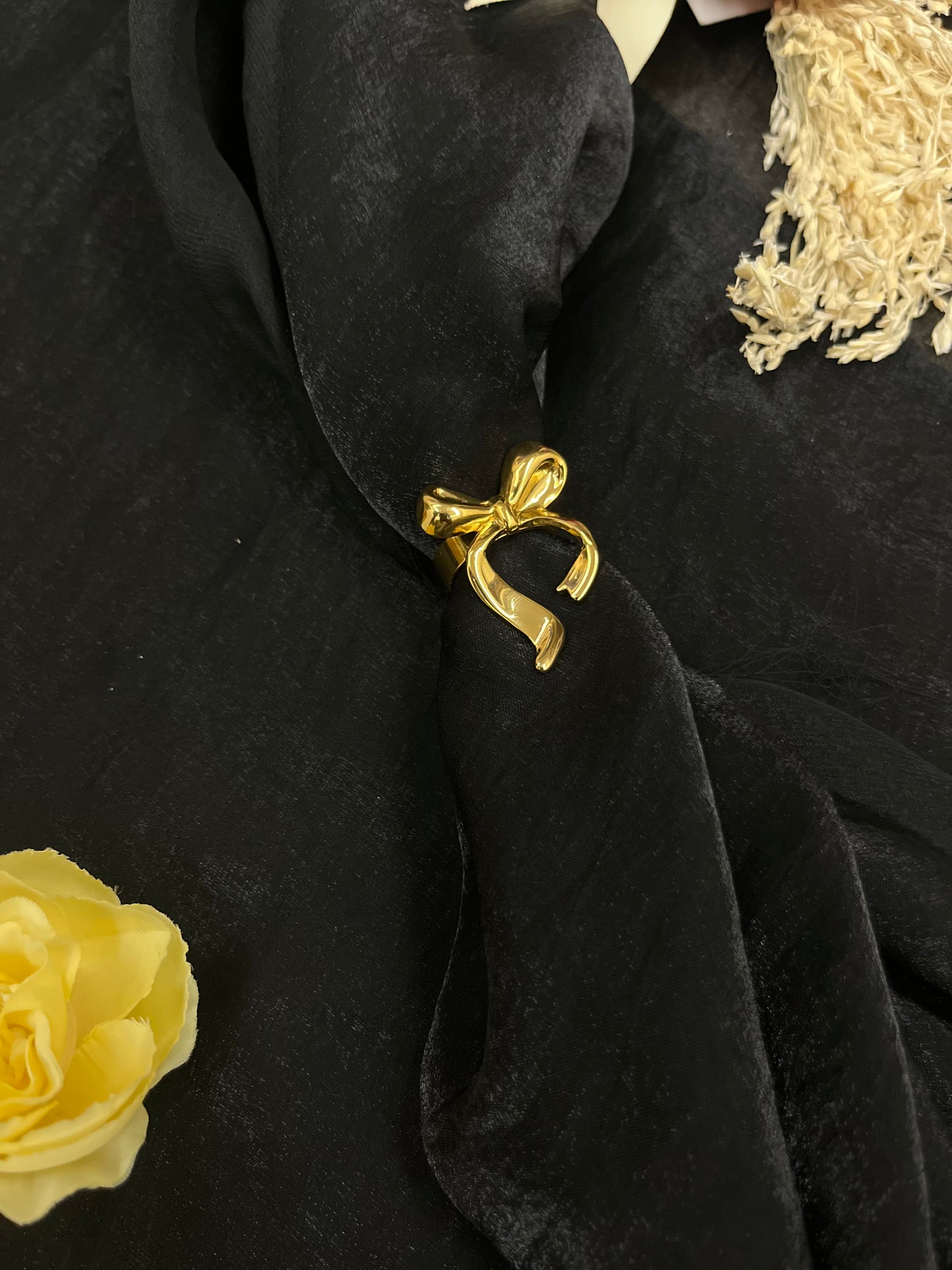 Golden Bow Ring