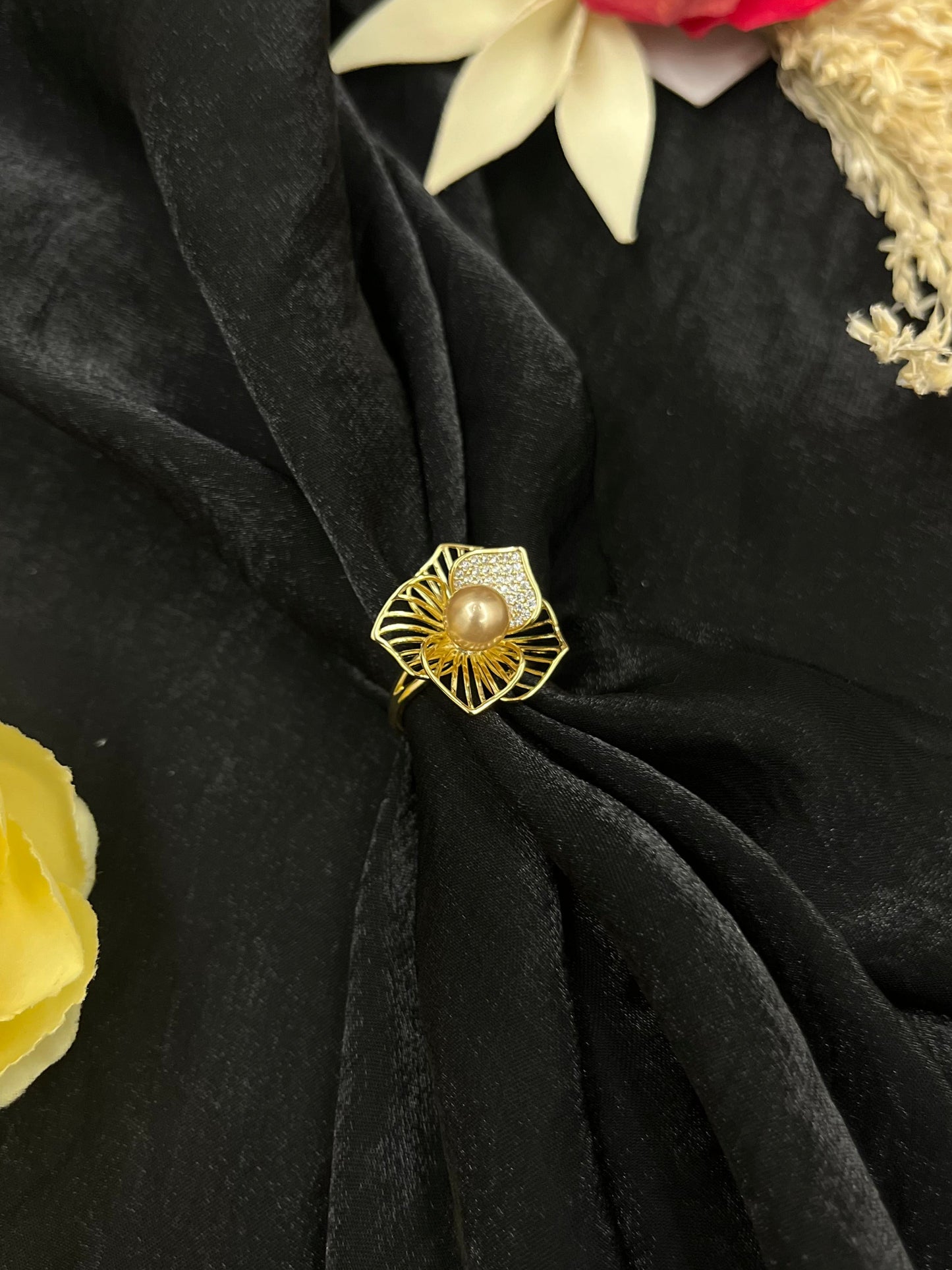 Golden Bloom Ring