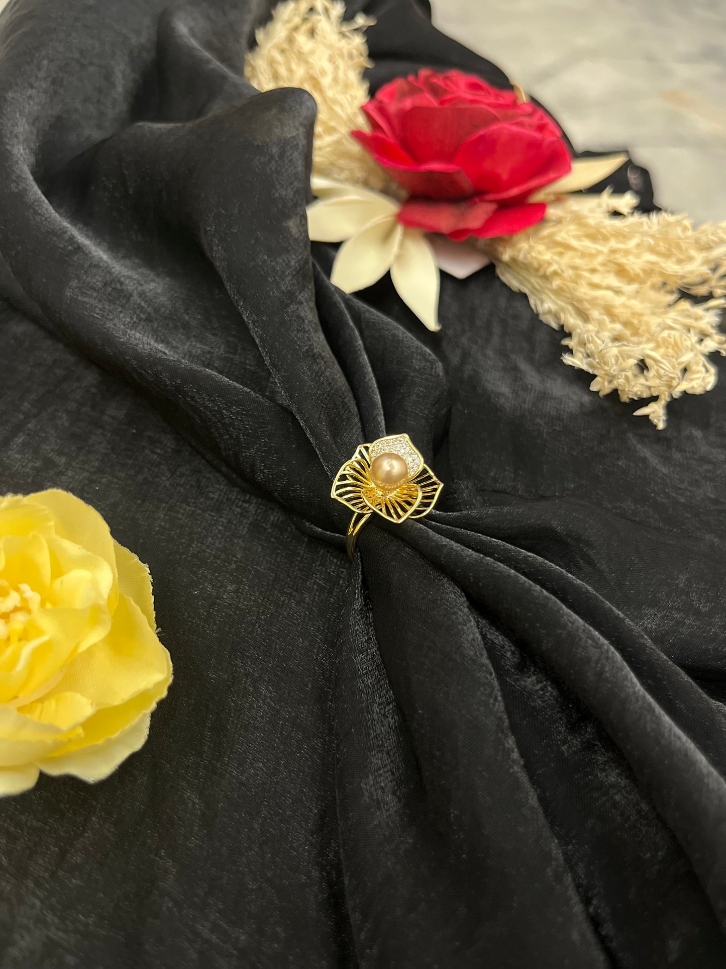 Golden Bloom Ring