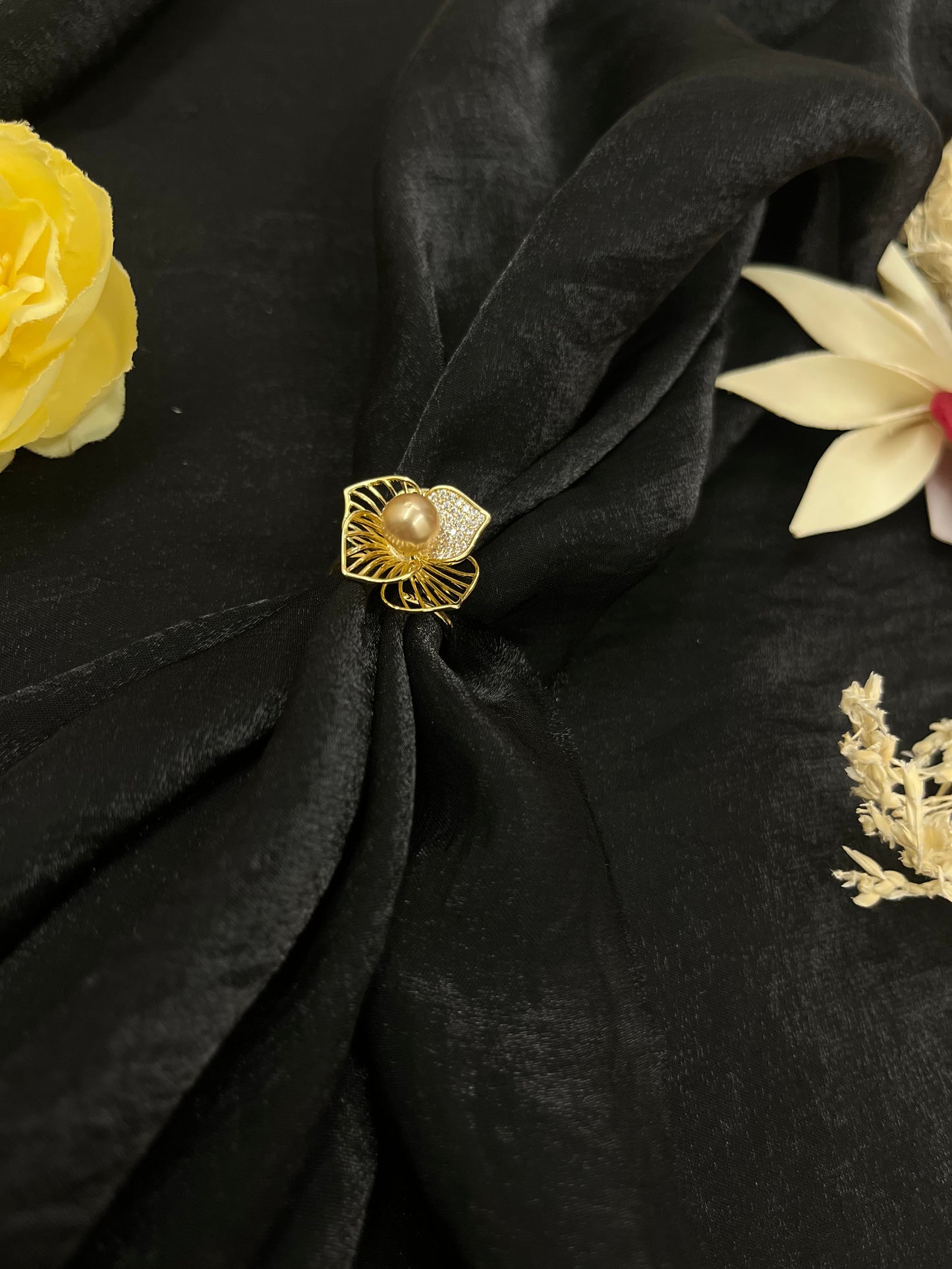 Golden Bloom Ring