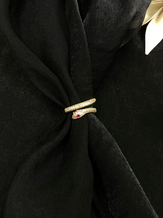 Golden Serpent Ring