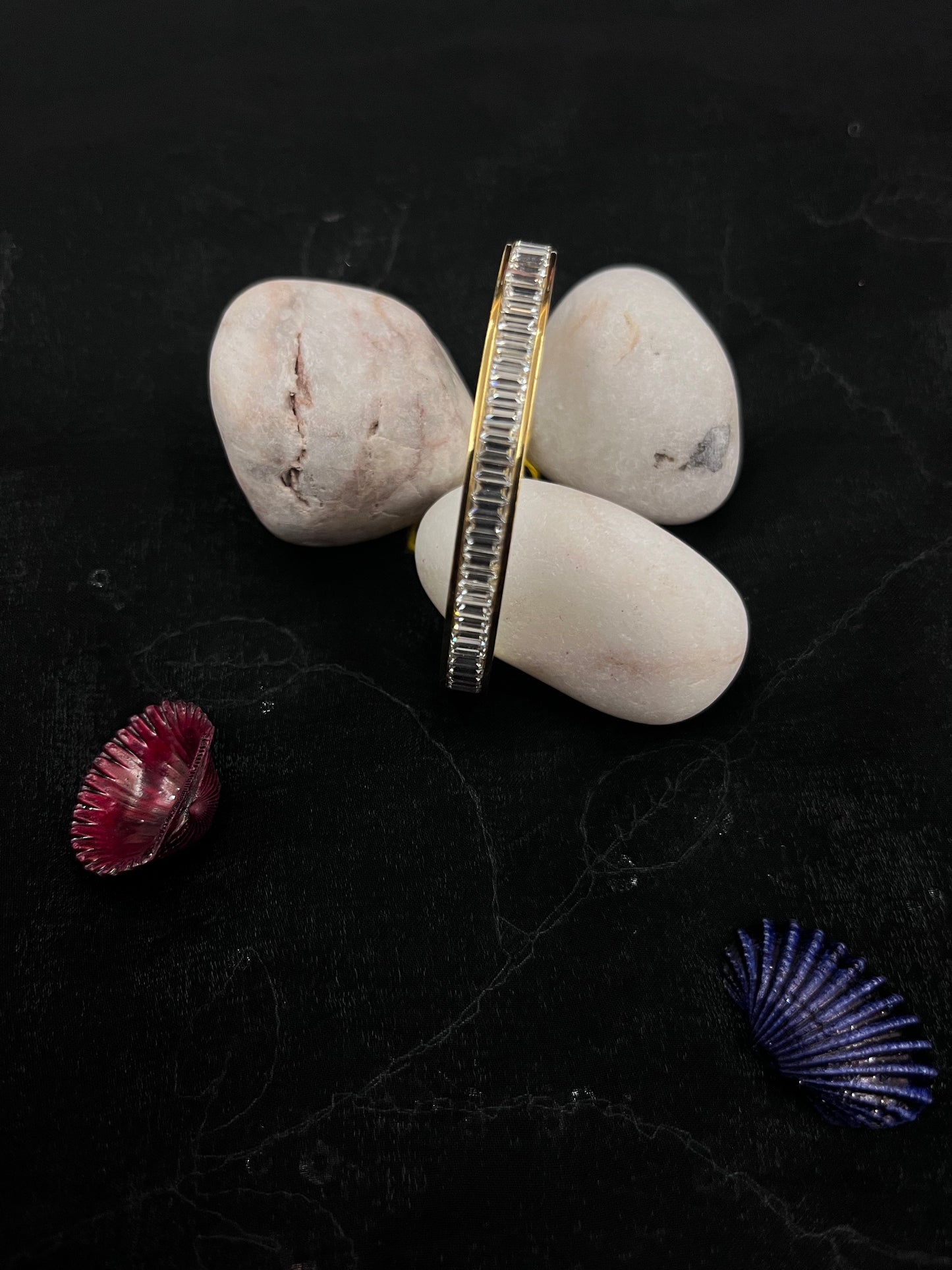 The Baguette Stone Bangle