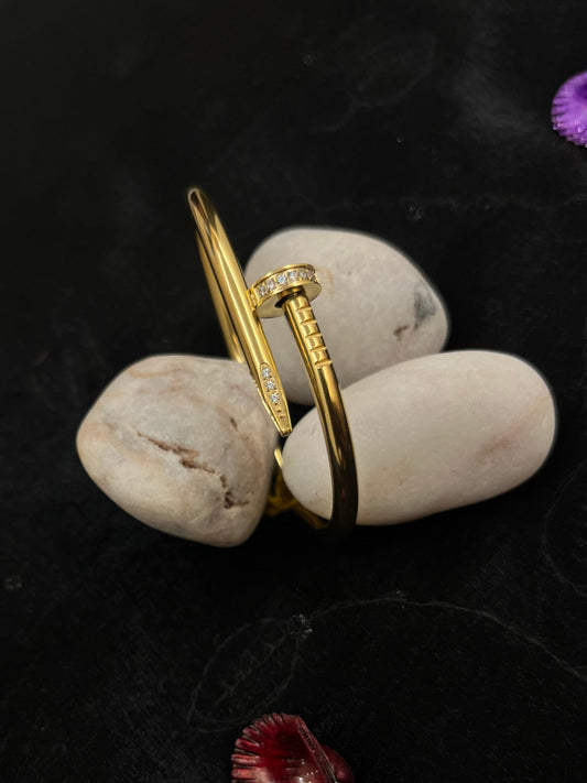 The Nail Cuff Bangle