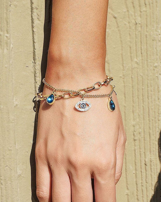 Evil Eye Charm Bracelet