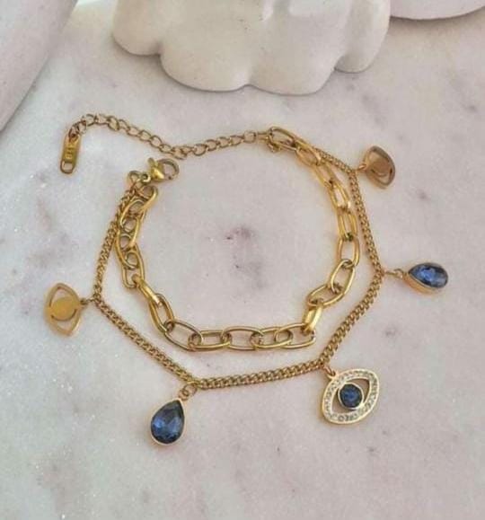 Evil Eye Charm Bracelet